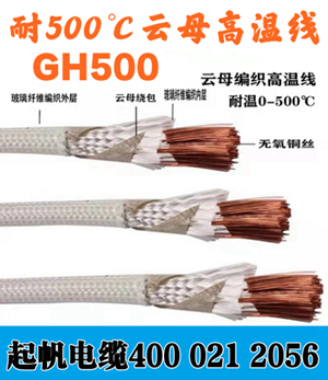 耐高溫電纜的型號、分類、性能及適用范圍